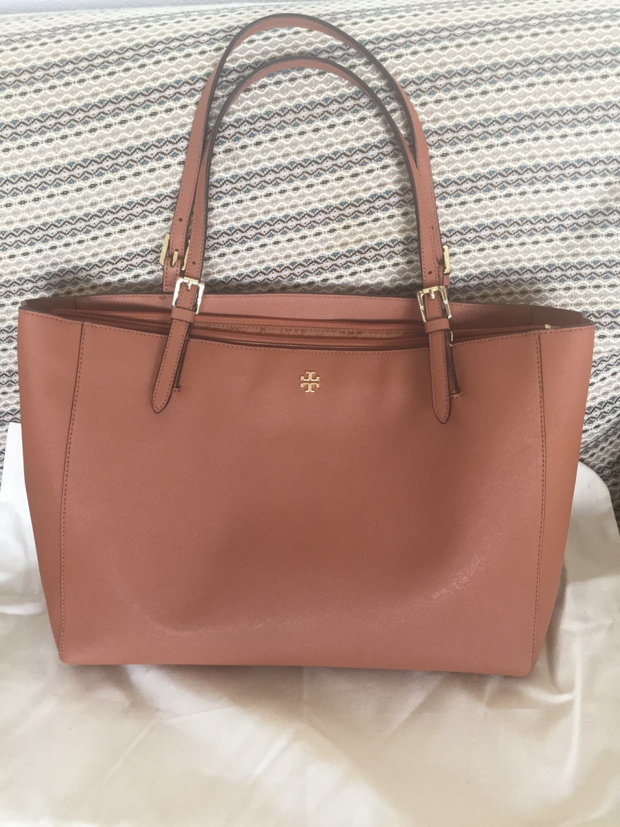 Tory Burch Emerson York Large Buckle Tote Bag 