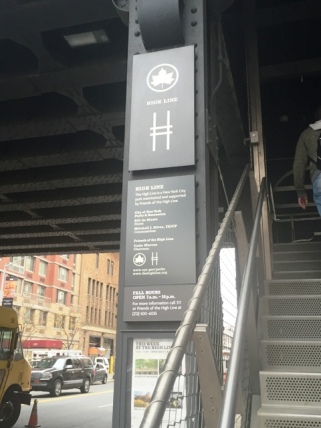Entrance to the High Line